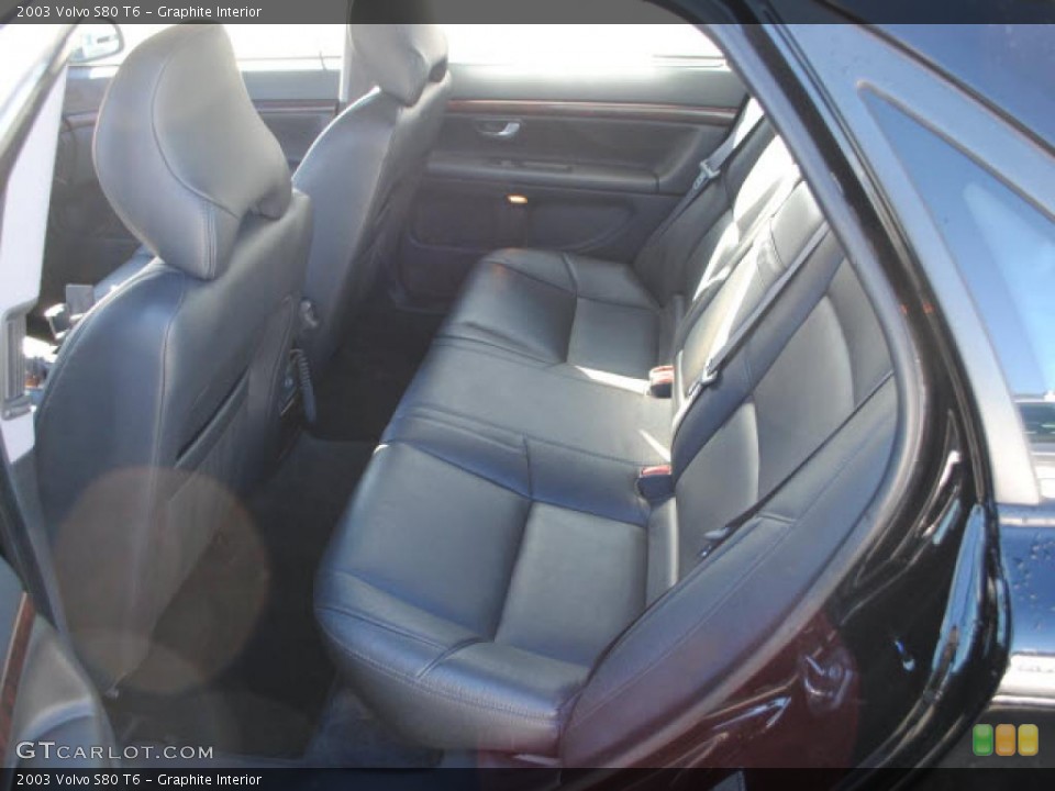 Graphite Interior Photo for the 2003 Volvo S80 T6 #41285901