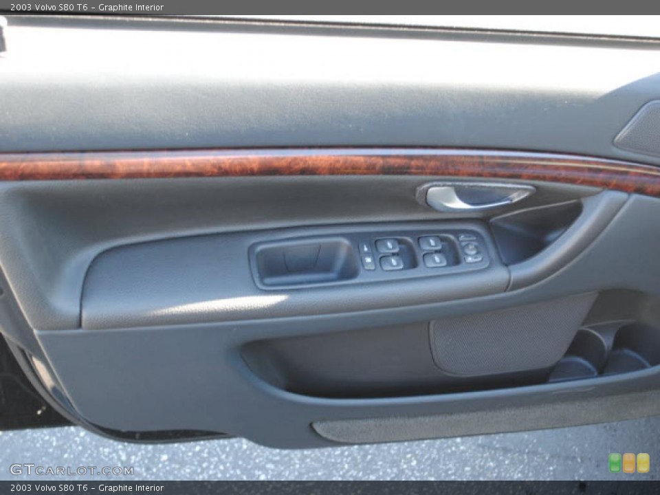 Graphite Interior Door Panel for the 2003 Volvo S80 T6 #41285981