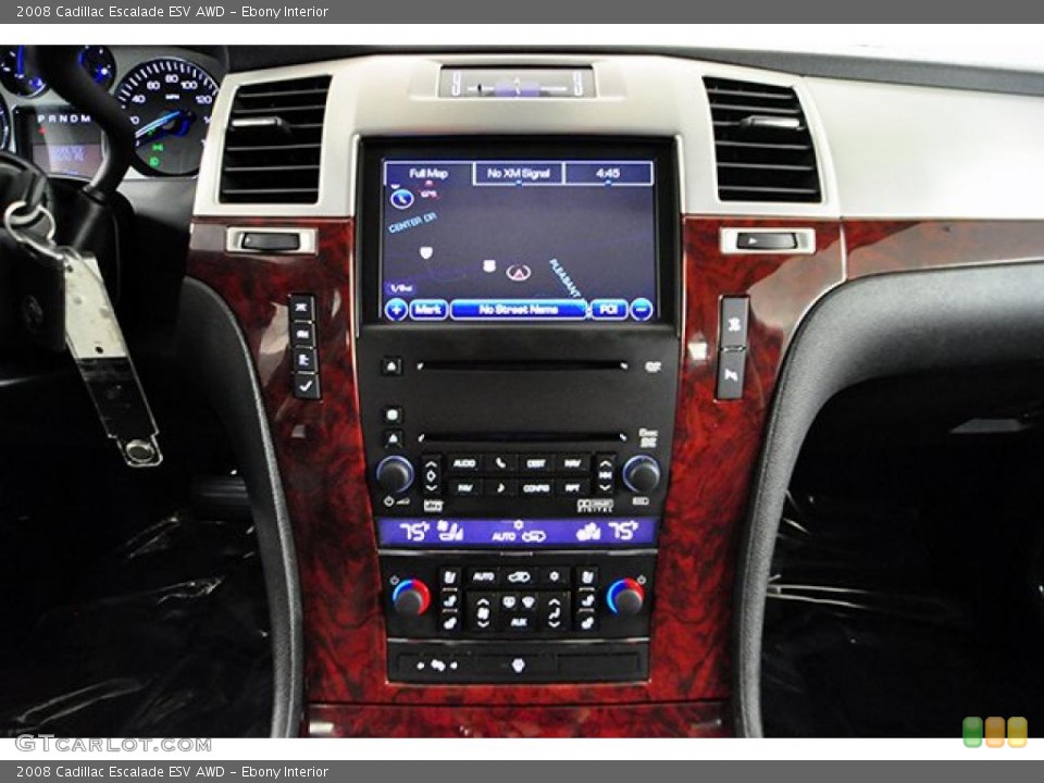 Ebony Interior Controls for the 2008 Cadillac Escalade ESV AWD #41286049