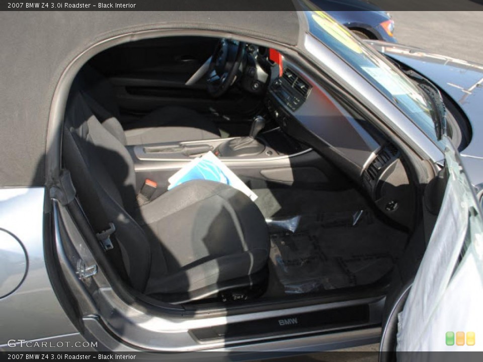 Black Interior Photo for the 2007 BMW Z4 3.0i Roadster #41287869