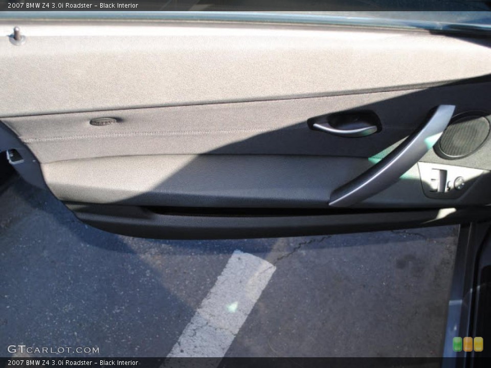 Black Interior Door Panel for the 2007 BMW Z4 3.0i Roadster #41287997