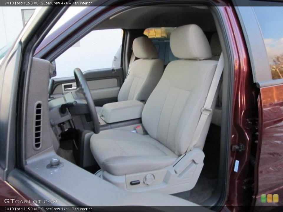 Tan Interior Photo for the 2010 Ford F150 XLT SuperCrew 4x4 #41288421