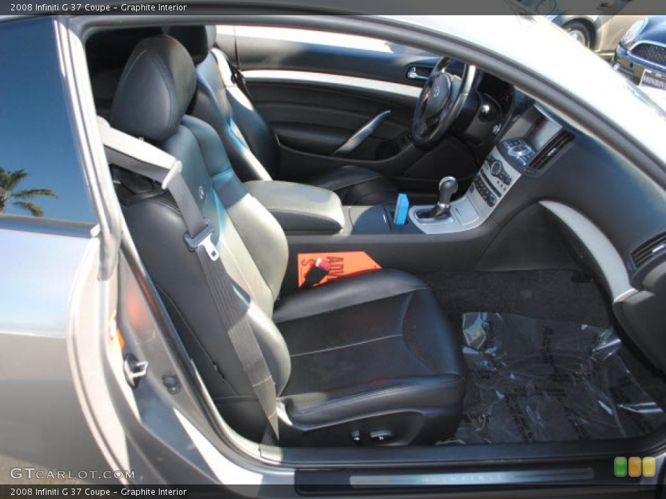 Graphite Interior Photo for the 2008 Infiniti G 37 Coupe #41288741