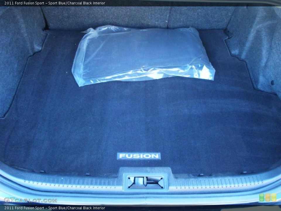 Sport Blue/Charcoal Black Interior Trunk for the 2011 Ford Fusion Sport #41289405