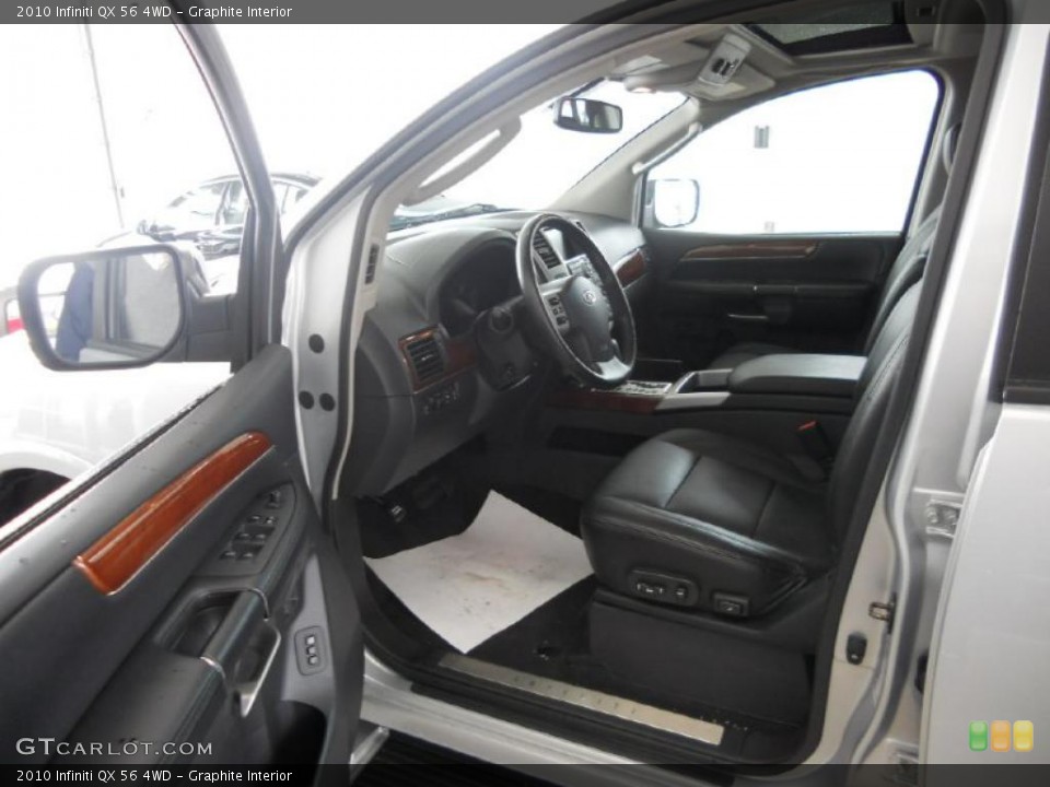 Graphite Interior Photo for the 2010 Infiniti QX 56 4WD #41289865