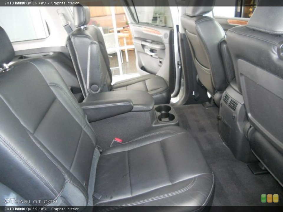 Graphite Interior Photo for the 2010 Infiniti QX 56 4WD #41289945