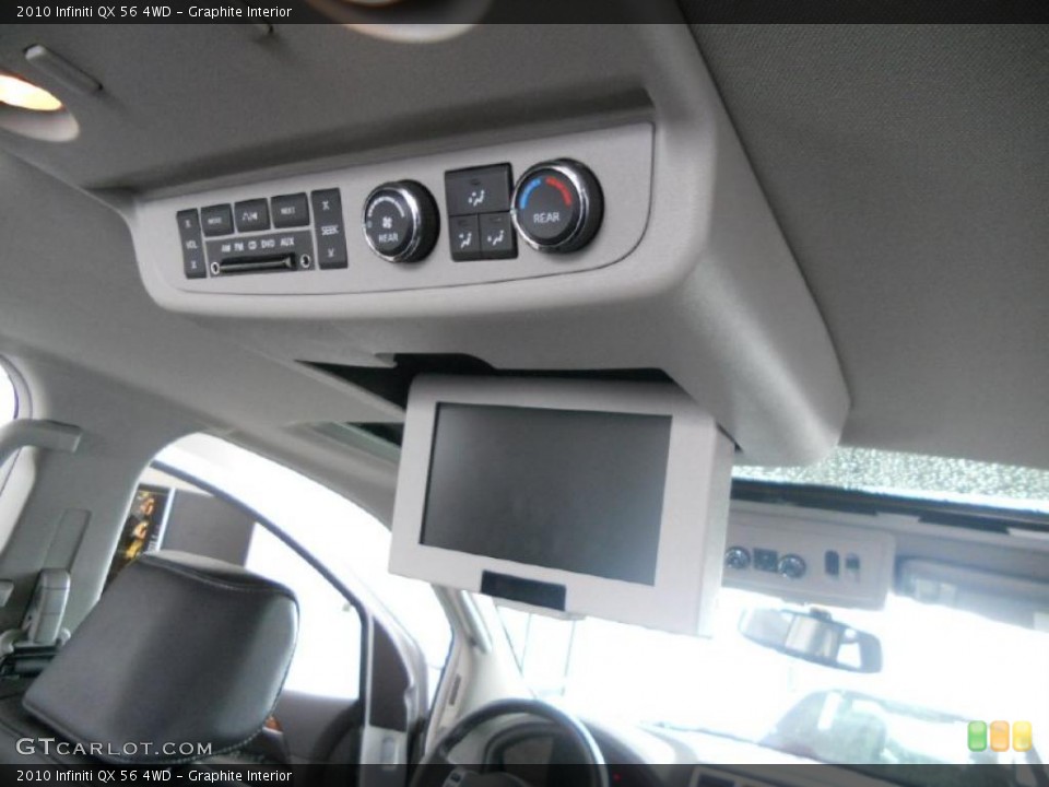 Graphite Interior Controls for the 2010 Infiniti QX 56 4WD #41289961