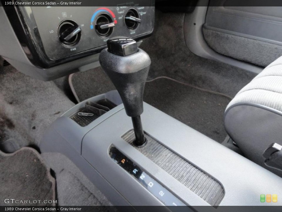Gray Interior Transmission for the 1989 Chevrolet Corsica Sedan #41291137