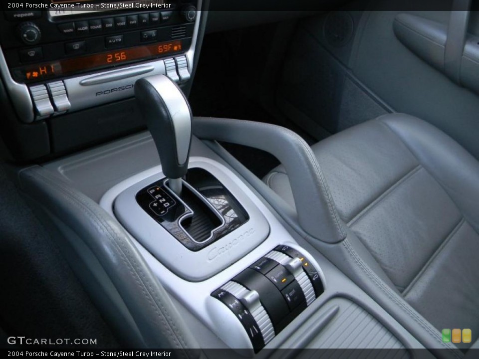 Stone/Steel Grey Interior Transmission for the 2004 Porsche Cayenne Turbo #41292854