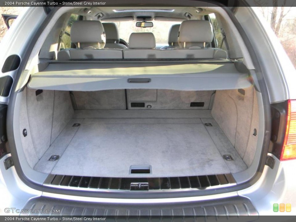 Stone/Steel Grey Interior Trunk for the 2004 Porsche Cayenne Turbo #41293026