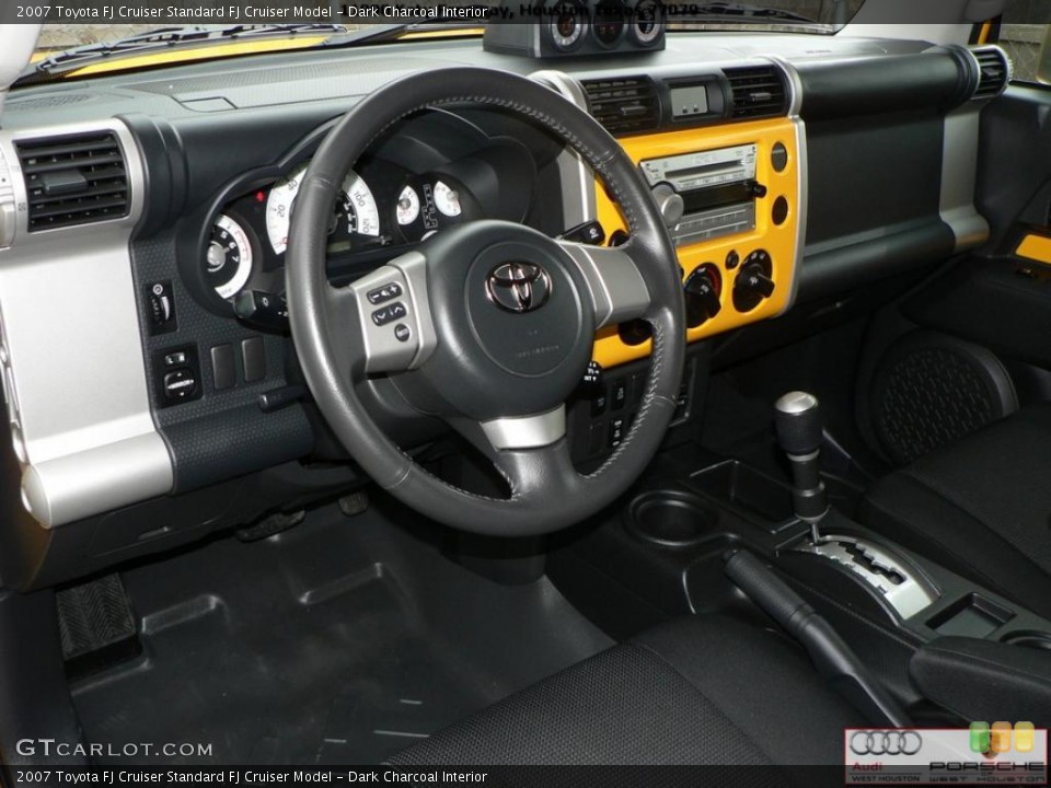 Dark Charcoal Interior Dashboard for the 2007 Toyota FJ Cruiser  #41293494