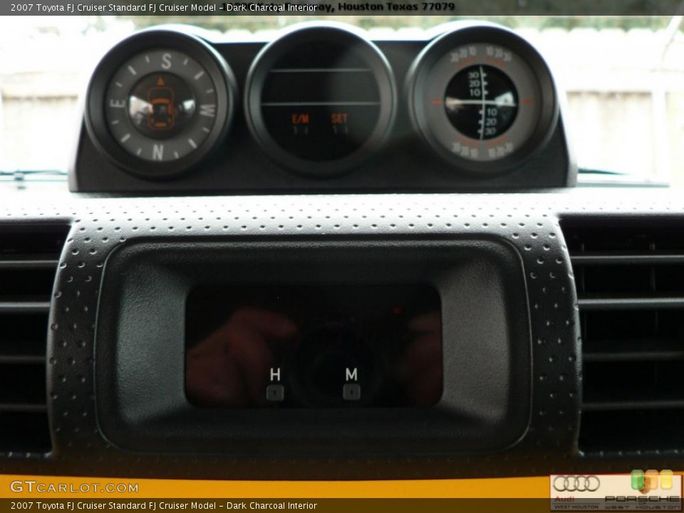 Dark Charcoal Interior Gauges for the 2007 Toyota FJ Cruiser  #41293546