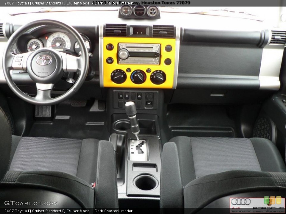 Dark Charcoal Interior Dashboard for the 2007 Toyota FJ Cruiser  #41293602
