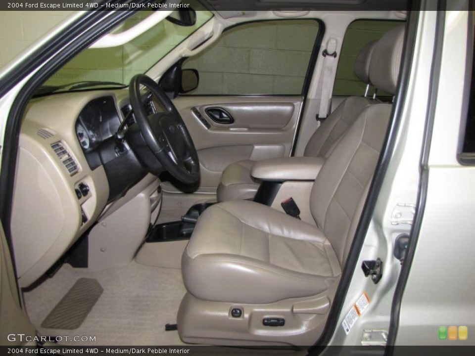 Medium/Dark Pebble Interior Photo for the 2004 Ford Escape Limited 4WD #41297963