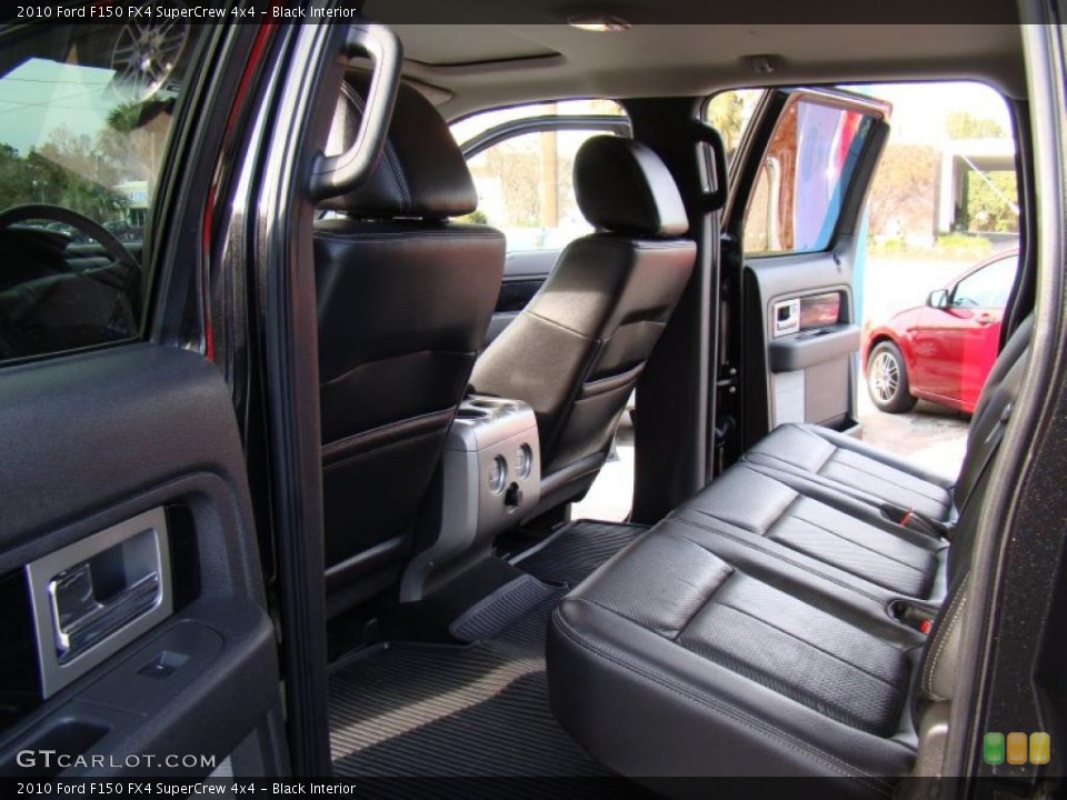 Black Interior Photo for the 2010 Ford F150 FX4 SuperCrew 4x4 #41298271