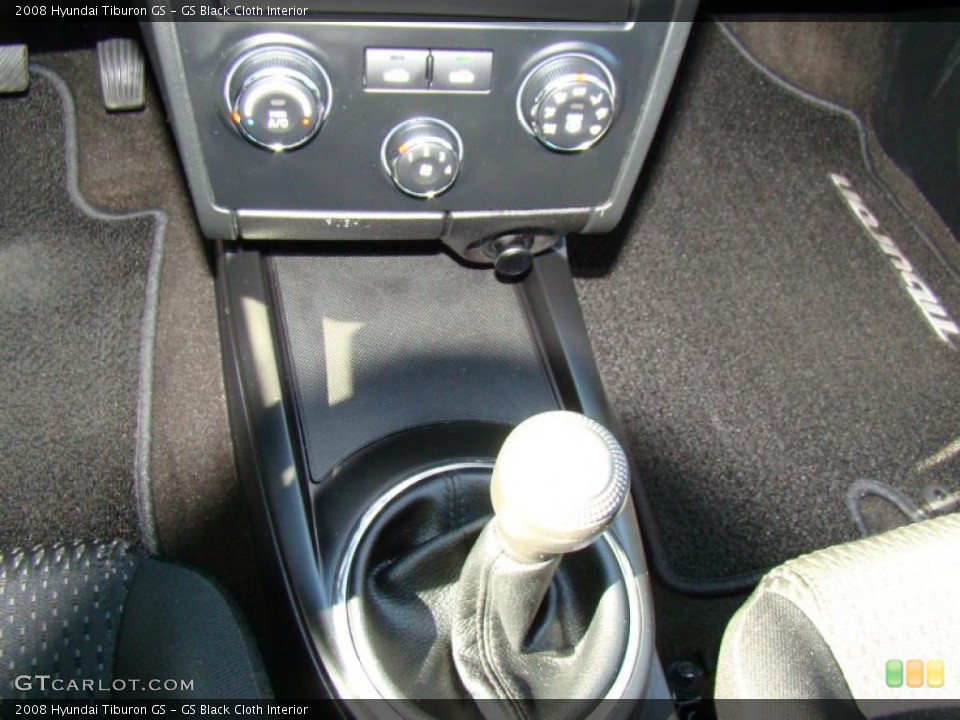 GS Black Cloth Interior Transmission for the 2008 Hyundai Tiburon GS #41299071