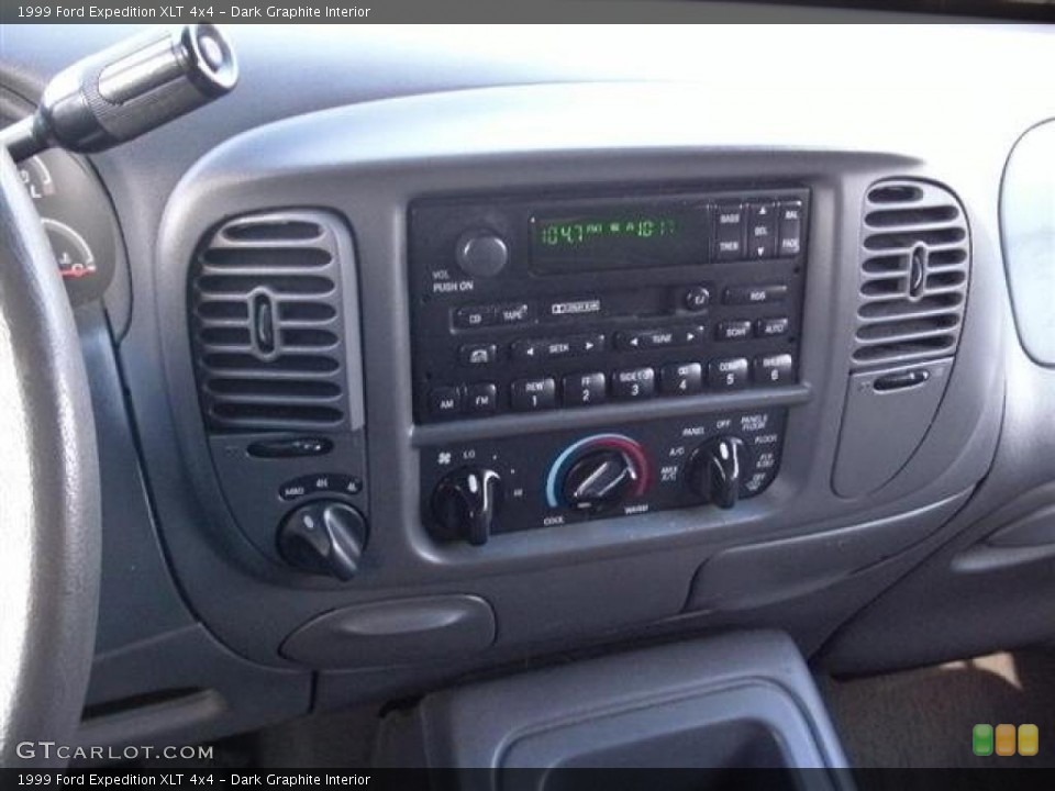 Dark Graphite Interior Controls for the 1999 Ford Expedition XLT 4x4 #41299159