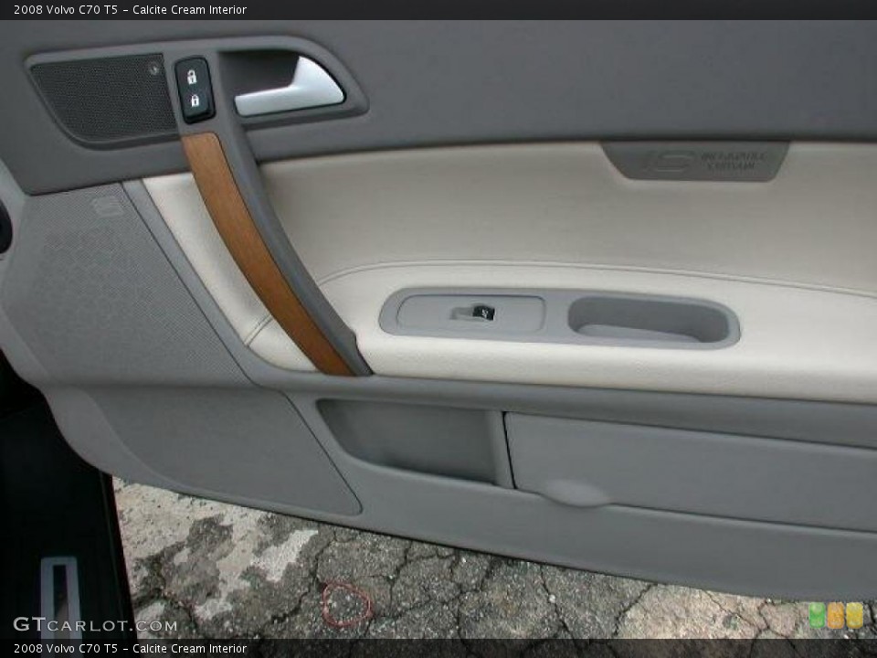 Calcite Cream Interior Door Panel for the 2008 Volvo C70 T5 #41302360
