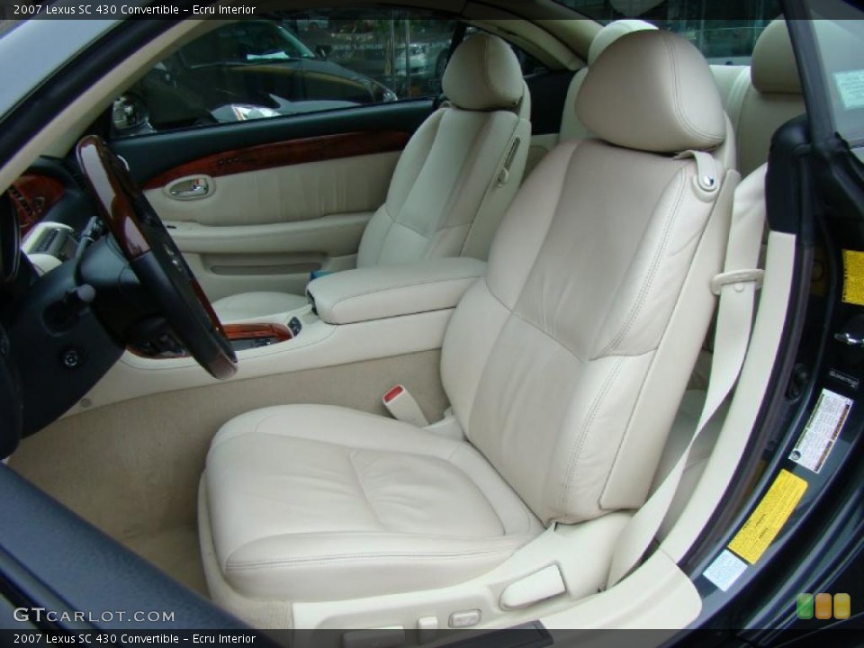 Ecru Interior Photo for the 2007 Lexus SC 430 Convertible #41302632