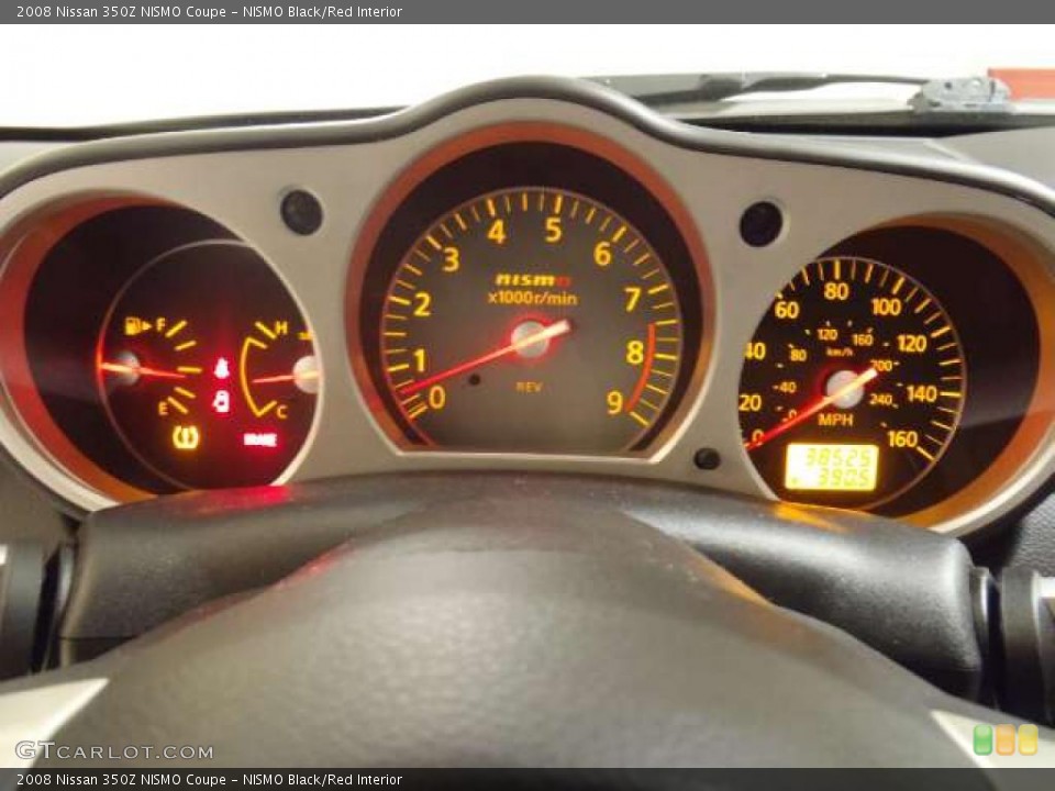 NISMO Black/Red Interior Gauges for the 2008 Nissan 350Z NISMO Coupe #41302700