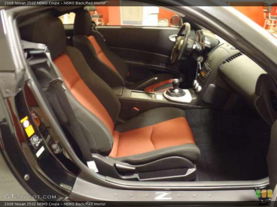 NISMO Black/Red Interior Photo for the 2008 Nissan 350Z NISMO Coupe #41302736