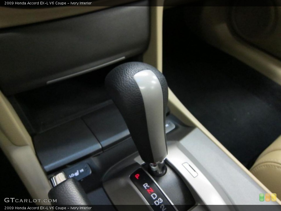 Ivory Interior Transmission for the 2009 Honda Accord EX-L V6 Coupe #41304260