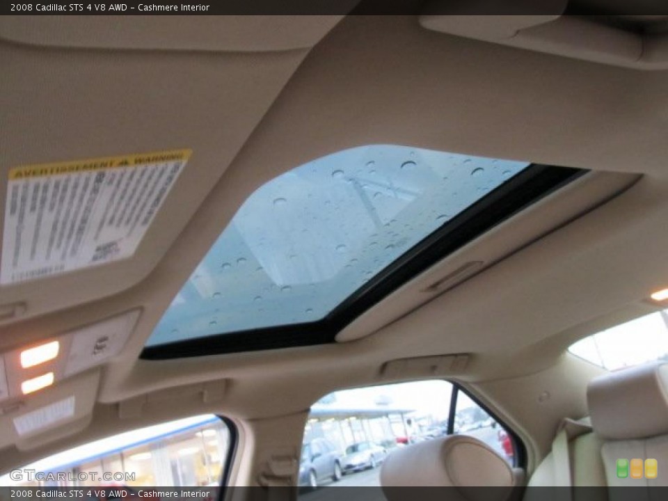 Cashmere Interior Sunroof for the 2008 Cadillac STS 4 V8 AWD #41304320