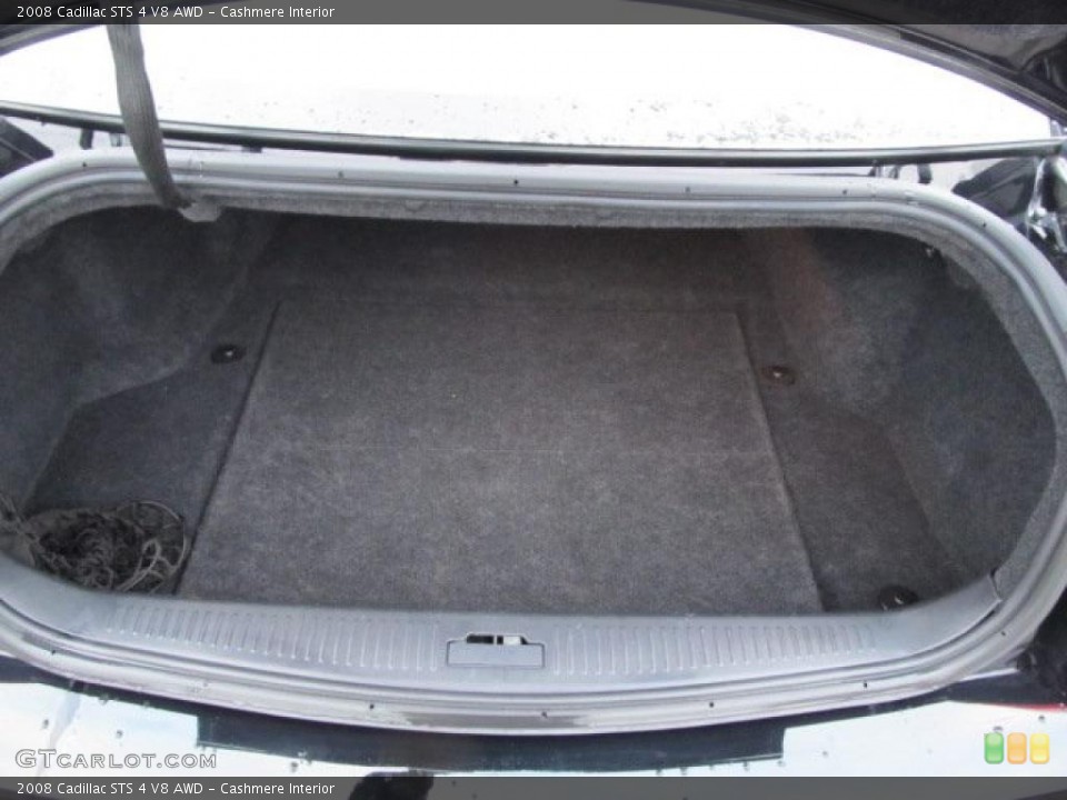 Cashmere Interior Trunk for the 2008 Cadillac STS 4 V8 AWD #41304380