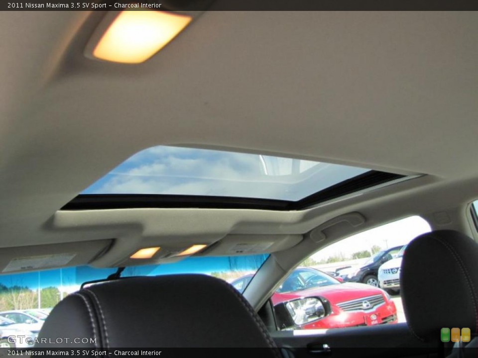 Charcoal Interior Sunroof for the 2011 Nissan Maxima 3.5 SV Sport #41309379