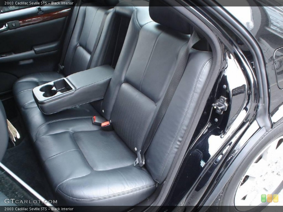 Black Interior Photo for the 2003 Cadillac Seville STS #41316980