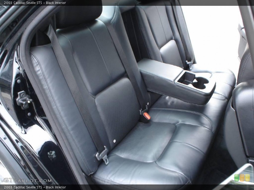 Black Interior Photo for the 2003 Cadillac Seville STS #41316995