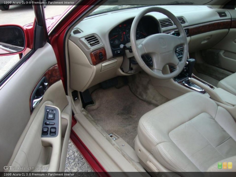 Parchment Interior Photo for the 1998 Acura CL 3.0 Premium #41320278