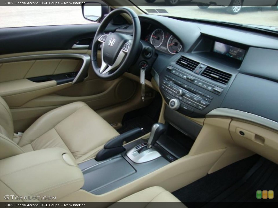 Ivory Interior Dashboard for the 2009 Honda Accord EX-L Coupe #41321210
