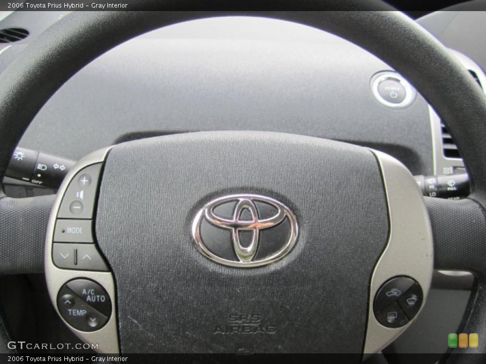 Gray Interior Steering Wheel for the 2006 Toyota Prius Hybrid #41321294