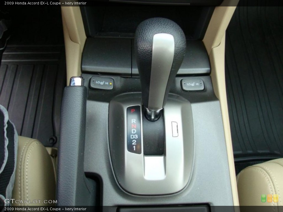 Ivory Interior Transmission for the 2009 Honda Accord EX-L Coupe #41321542