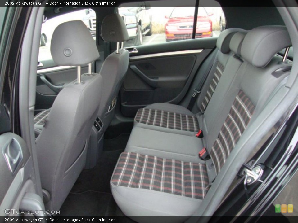 Interlagos Black Cloth Interior Photo for the 2009 Volkswagen GTI 4 Door #41322082
