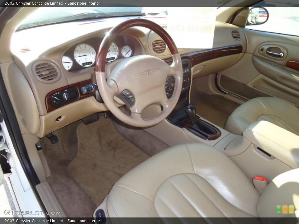 Sandstone Interior Prime Interior for the 2003 Chrysler Concorde Limited #41322186