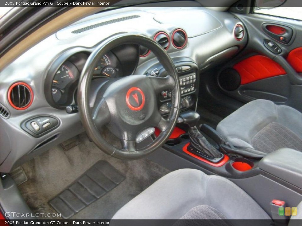 Dark Pewter Interior Photo for the 2005 Pontiac Grand Am GT Coupe #41325010