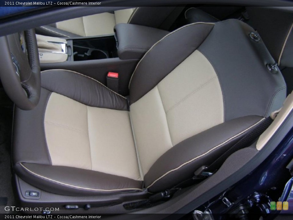 Cocoa/Cashmere Interior Photo for the 2011 Chevrolet Malibu LTZ #41325050