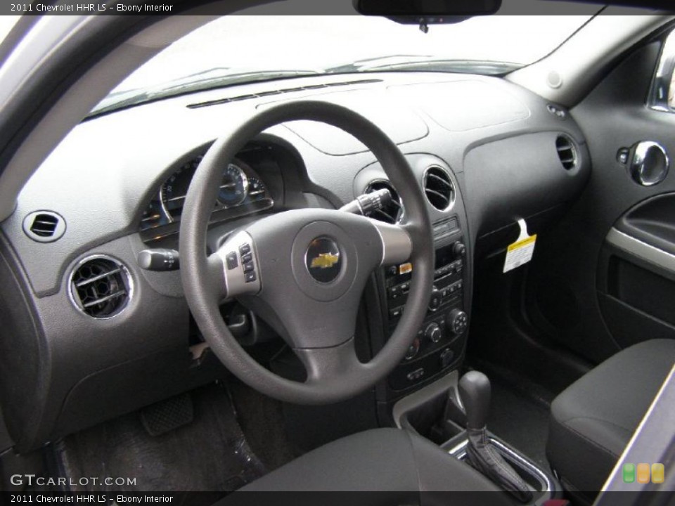 Ebony Interior Prime Interior for the 2011 Chevrolet HHR LS #41325357