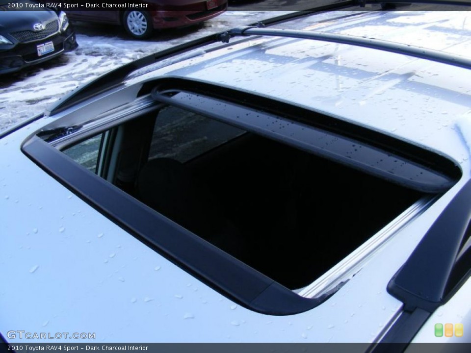 Dark Charcoal Interior Sunroof for the 2010 Toyota RAV4 Sport #41326414