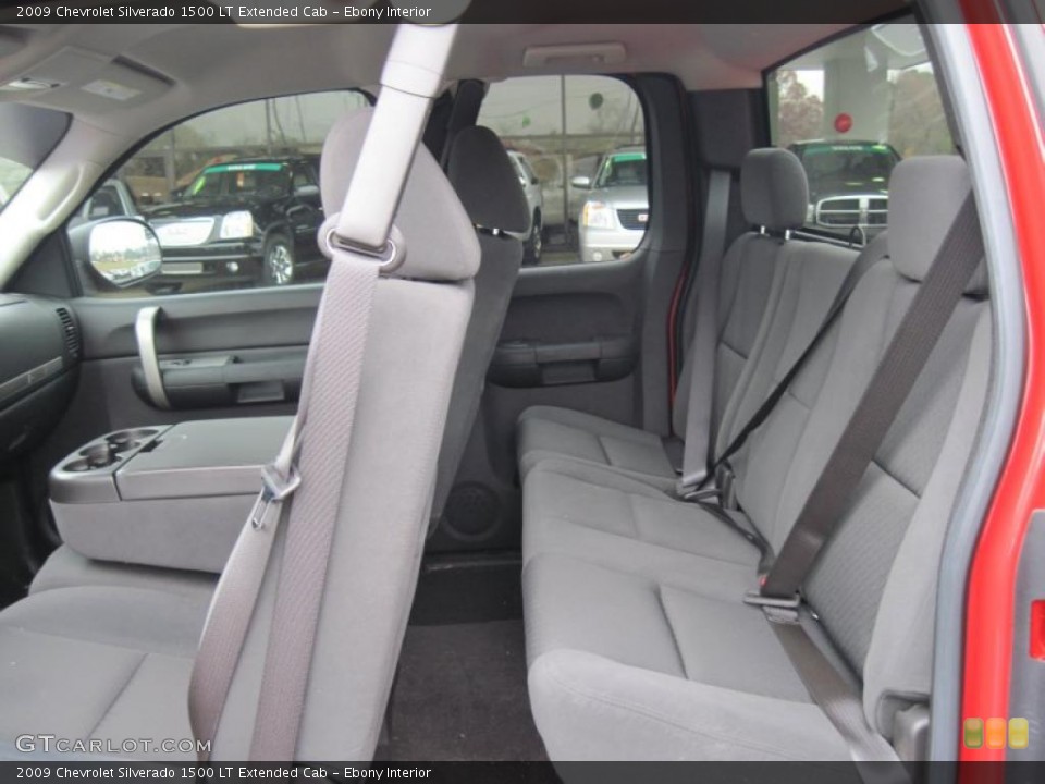 Ebony Interior Photo for the 2009 Chevrolet Silverado 1500 LT Extended Cab #41326486