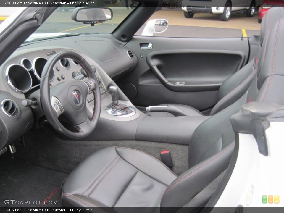 Ebony Interior Photo for the 2008 Pontiac Solstice GXP Roadster #41326838