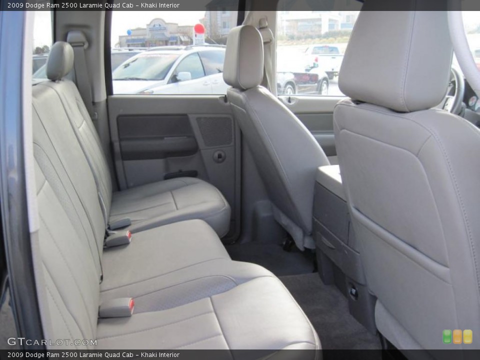 Khaki Interior Photo for the 2009 Dodge Ram 2500 Laramie Quad Cab #41328899