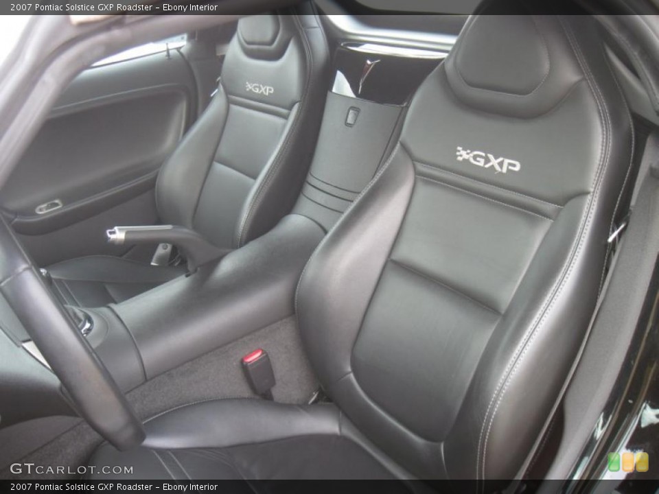 Ebony Interior Photo for the 2007 Pontiac Solstice GXP Roadster #41331011