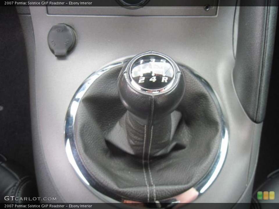 Ebony Interior Transmission for the 2007 Pontiac Solstice GXP Roadster #41331059