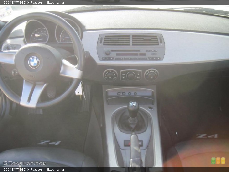 Black Interior Dashboard for the 2003 BMW Z4 3.0i Roadster #41331407