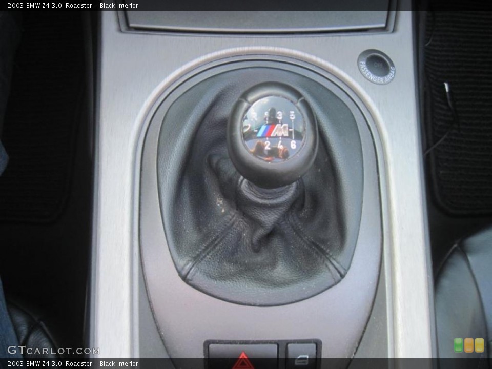 Black Interior Transmission for the 2003 BMW Z4 3.0i Roadster #41331467