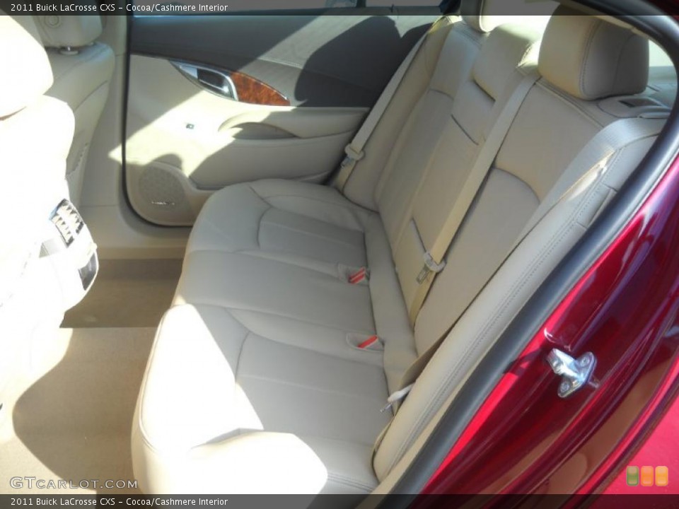 Cocoa/Cashmere Interior Photo for the 2011 Buick LaCrosse CXS #41332291
