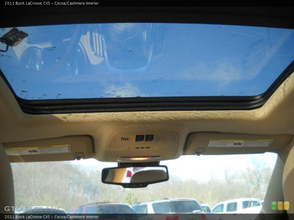 Cocoa/Cashmere Interior Sunroof for the 2011 Buick LaCrosse CXS #41332307